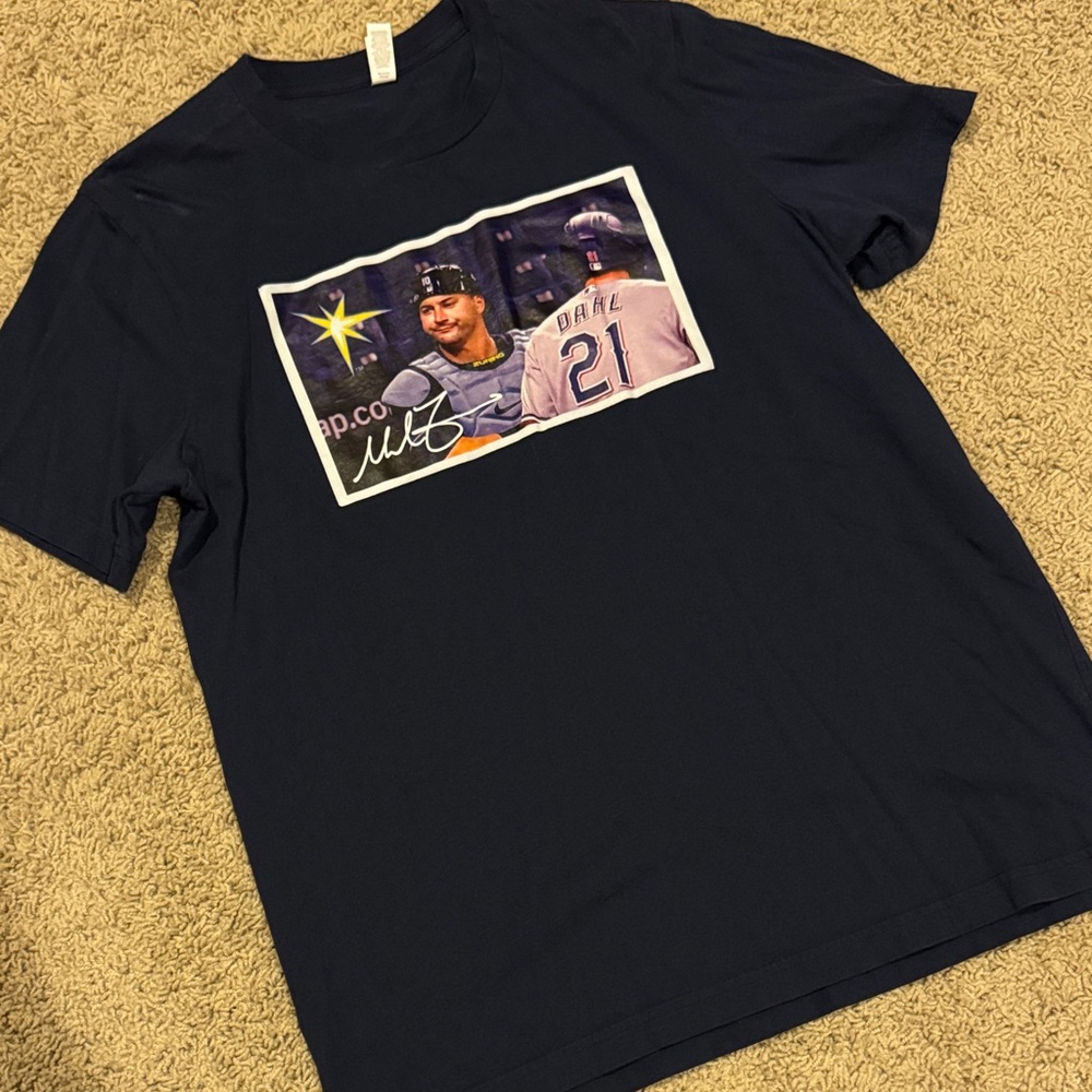Tampa Bay Rays Navy Graphic Tee